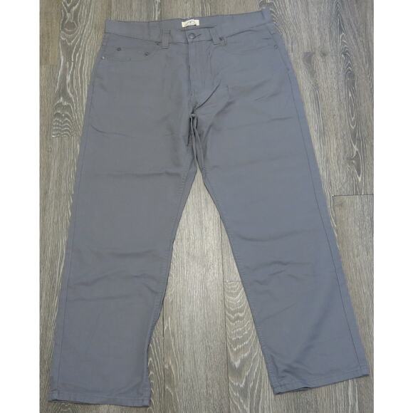 BLUE MOUNTAIN *NWT* Canvas Work Uniform Pants Size 38x30 Men's Relaxed Fit Gray - Picture 1 of 9